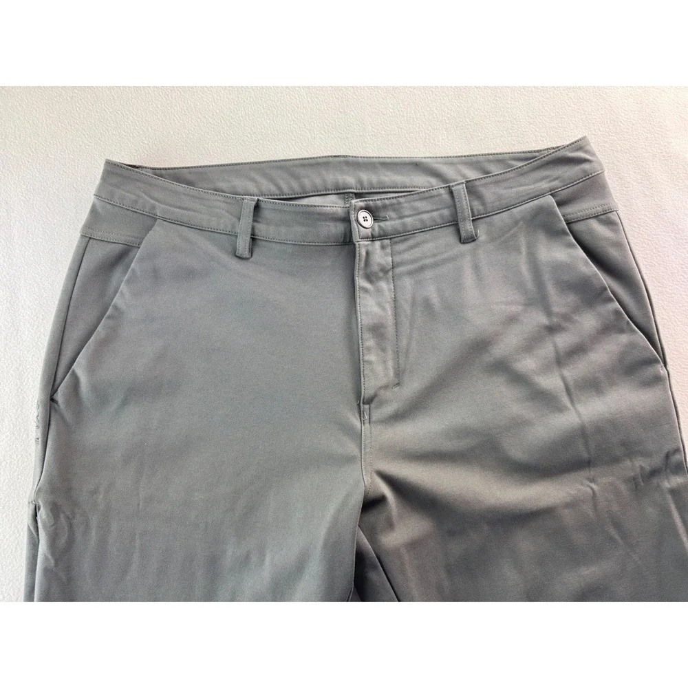 BYLT Men's Everyday‎ Pant 2.0 Slim Fit Grey Premium Basics Size 38X30.5